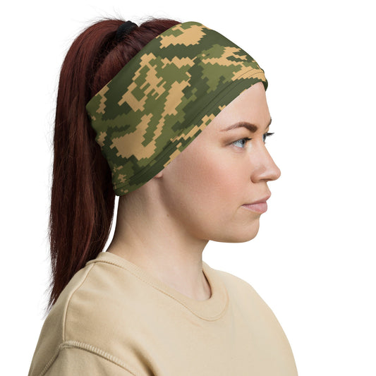 Russian TTsMKK Disruptive Tri Color CAMO Neck Gaiter Gaiters