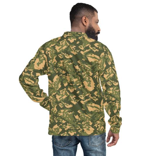 Russian TTsMKK Disruptive Tri Color CAMO Unisex Bomber Jacket - Jackets