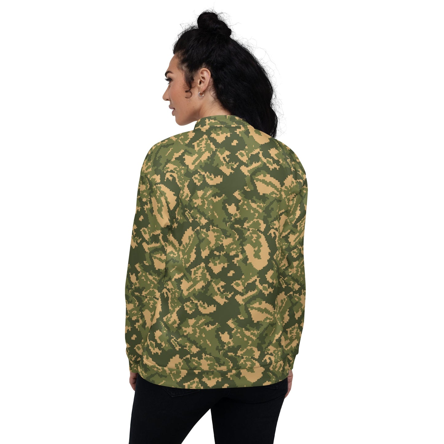 Russian TTsMKK Disruptive Tri Color CAMO Unisex Bomber Jacket - Jackets