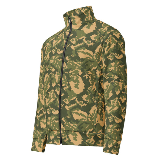Russian TTsMKK Disruptive Tri Color CAMO Unisex track jacket - Track Jackets