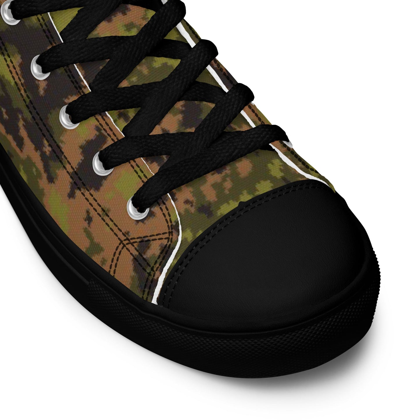 Russian Yeger (Hunter) CAMO Mens high top canvas shoes - High Top Canvas Shoes