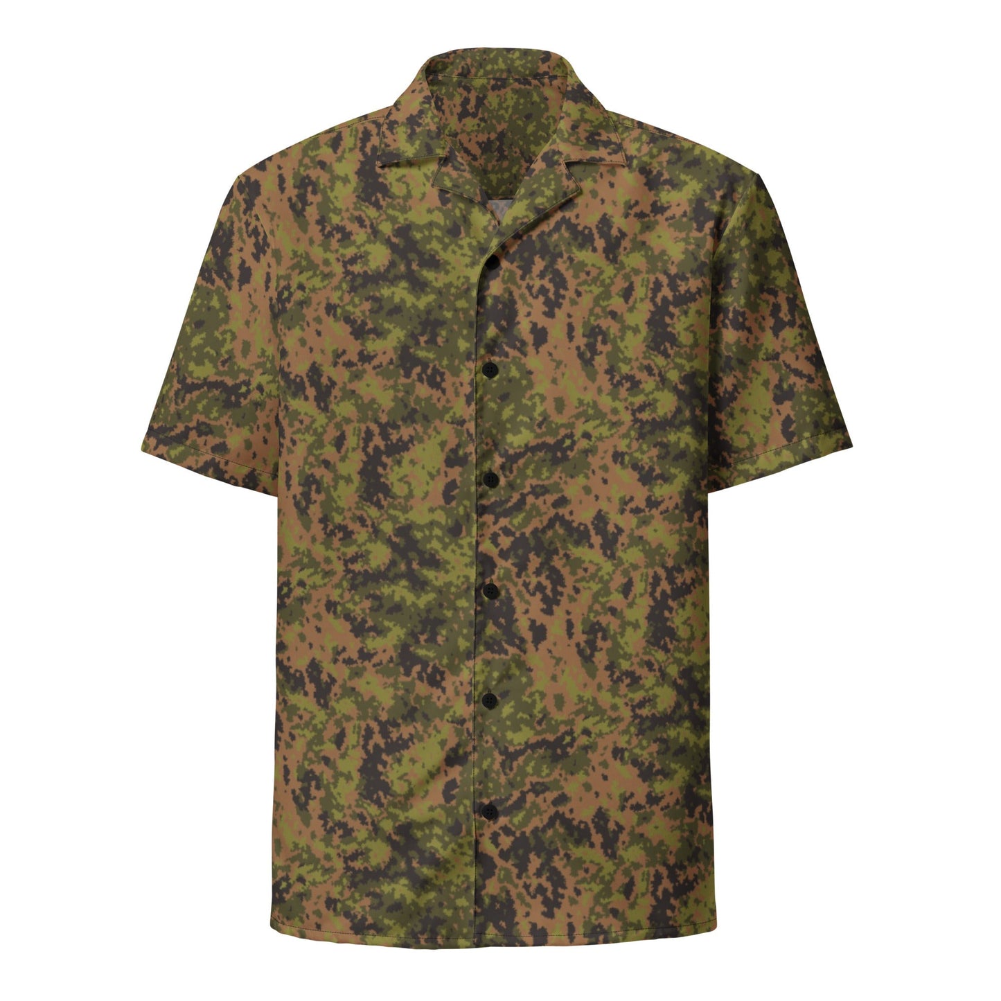 Russian Yeger (Hunter) CAMO Unisex Short-Sleeve Button Shirt