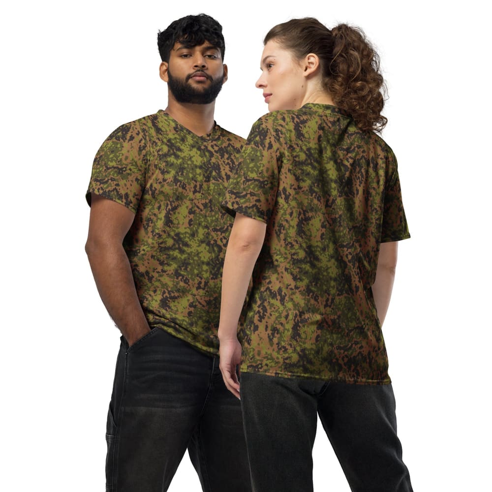 Youth Digi Camo Wicking Two-Button Jersey