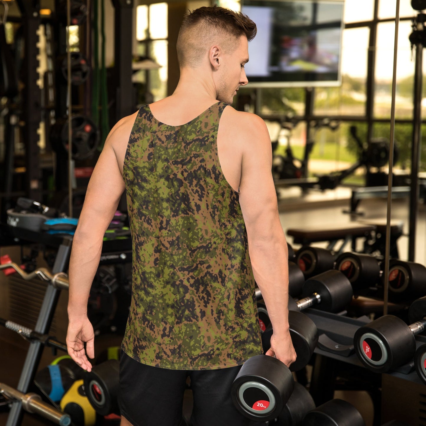 Russian Yeger (Hunter) CAMO Unisex Tank Top