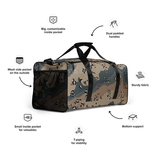 Saudi Chocolate Chip Marines Desert CAMO Duffle bag Bags