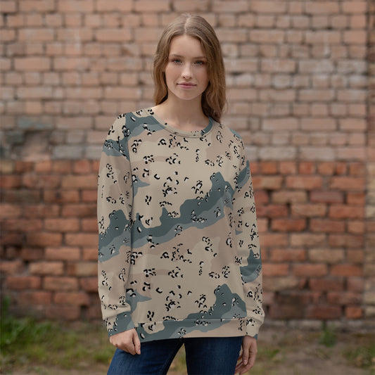 Saudi Chocolate Chip Marines Desert CAMO Unisex Sweatshirt - Sweatshirts