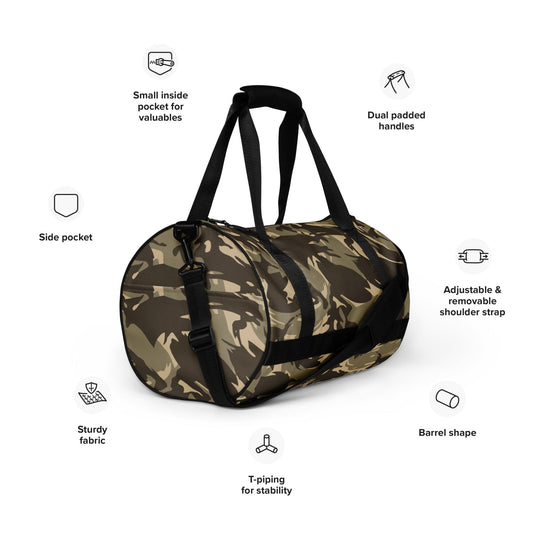 Saudi DPM Desert CAMO gym bag - Gym Bags