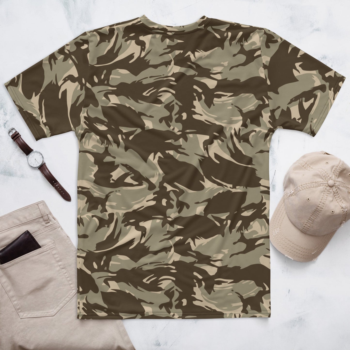 Saudi DPM Desert CAMO Mens T-shirt - T-Shirts