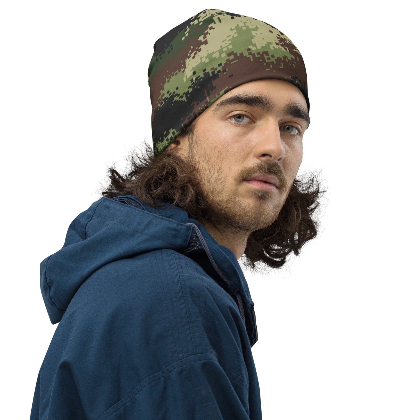 Serbian Digital CAMO Beanie - Beanies