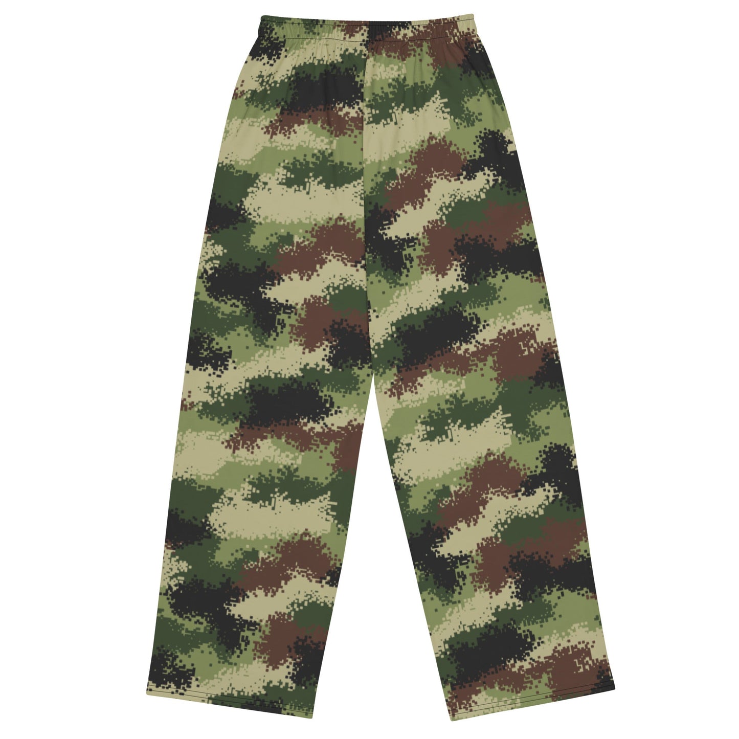 Serbian Digital CAMO unisex wide leg pants Wide Pants