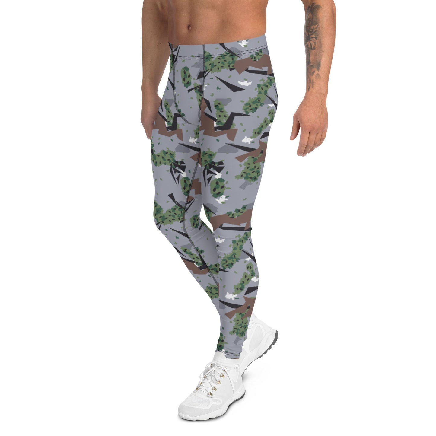 Serbian Montenegro Karst Mountain CAMO Mens Leggings