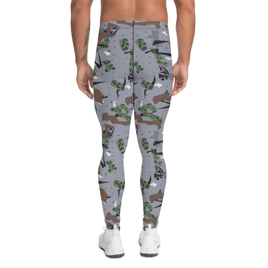 Serbian Montenegro Karst Mountain CAMO Mens Leggings
