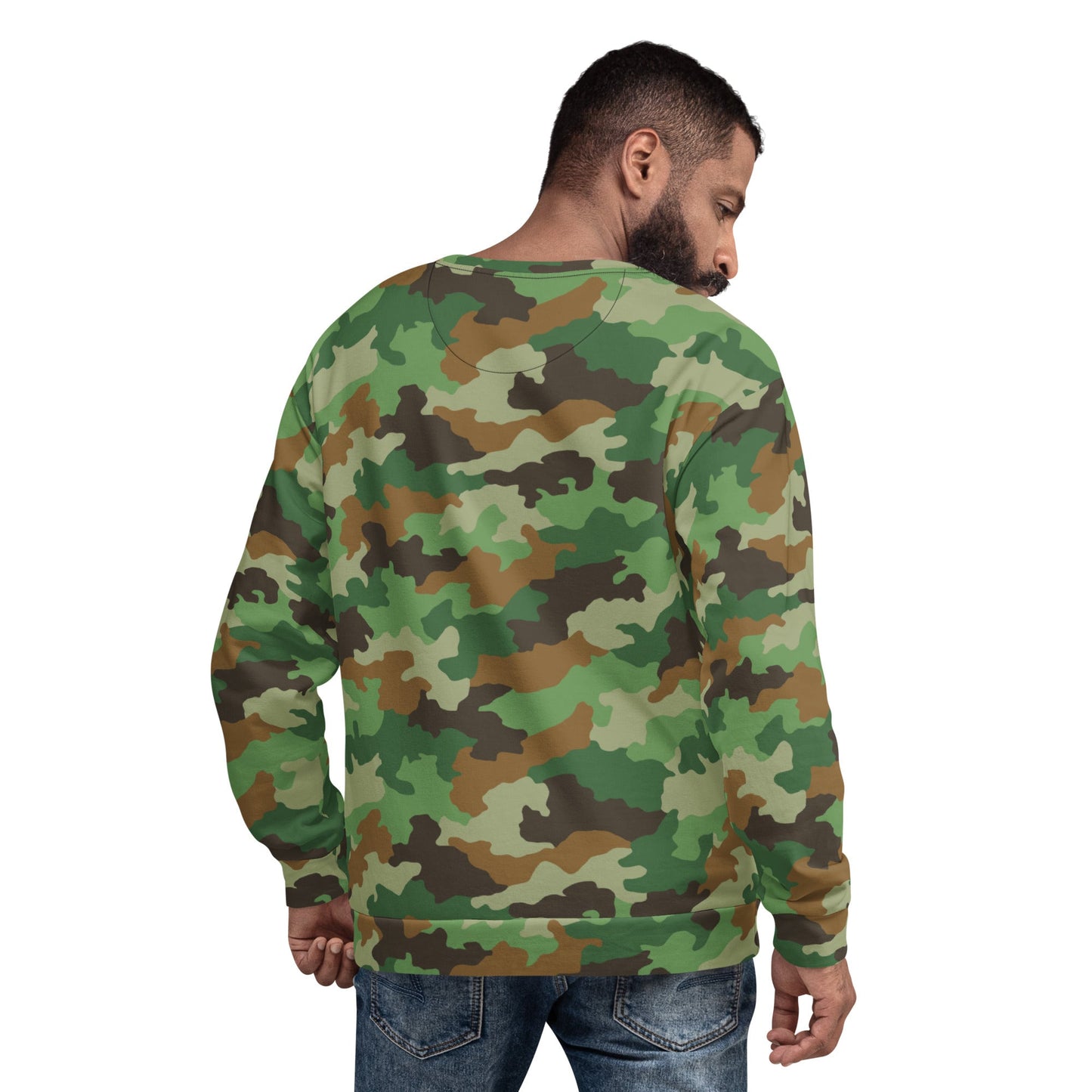 Serbian Oak Leaf Woodland CAMO Unisex Sweatshirt - Sweatshirts