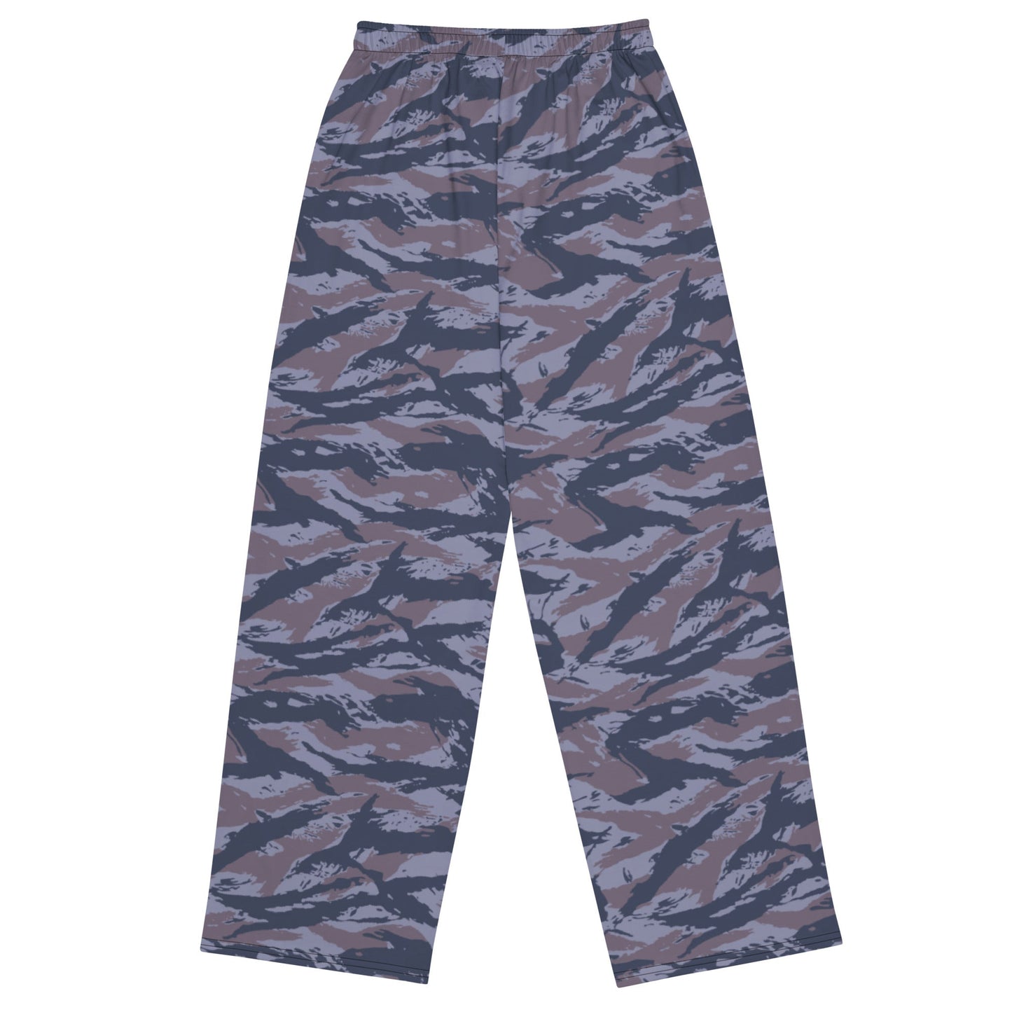 Serbian Tiger Stripe Police CAMO Unisex Wide-Leg Leisure Pants