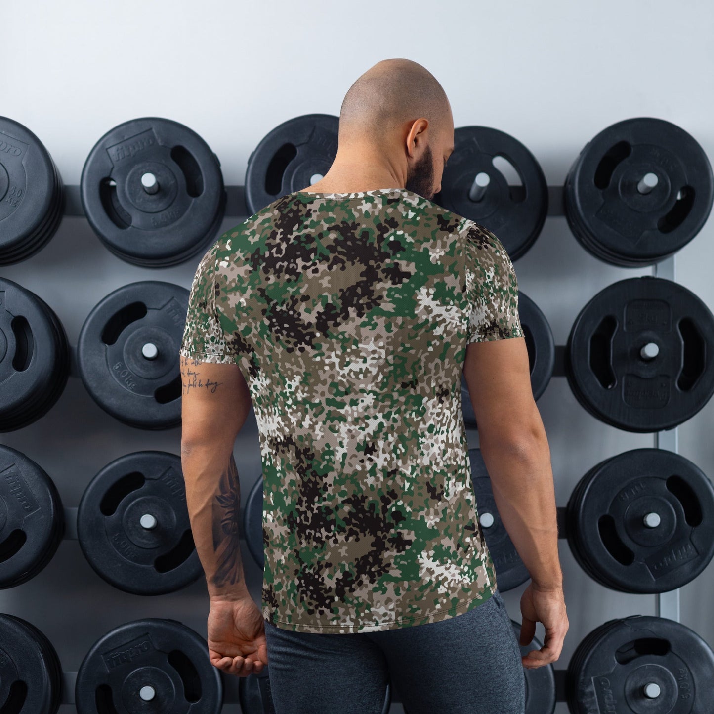 Snowtarn CAMO Mens Athletic T-shirt - T-Shirts