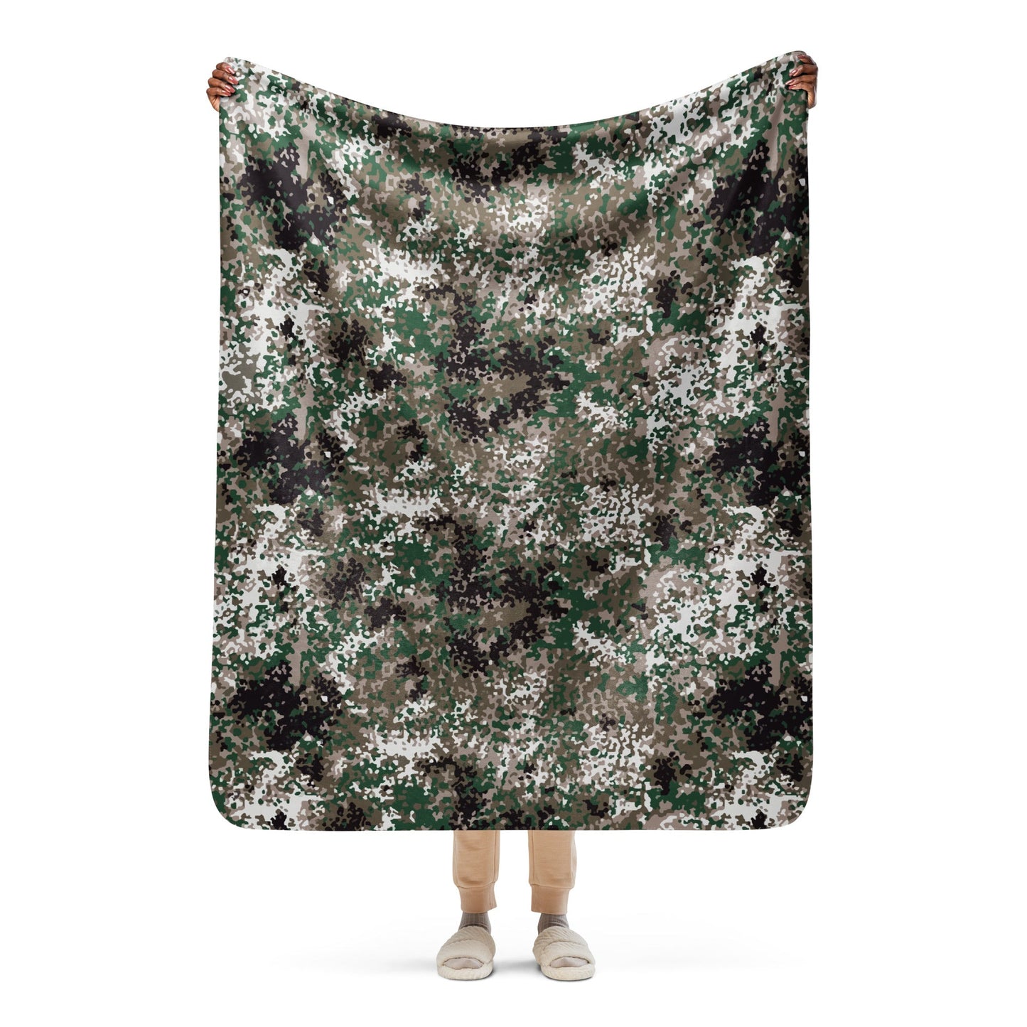 Snowtarn CAMO Sherpa blanket - 50″×60″ - Blankets
