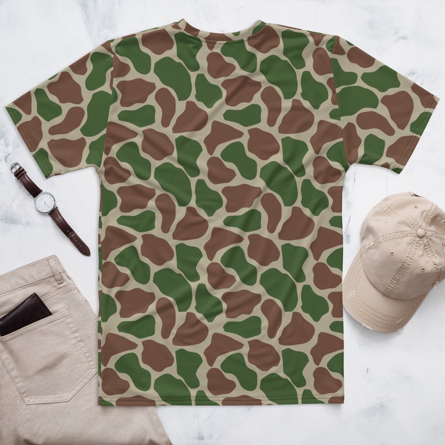South African Kangwane Giraffe CAMO Mens t-shirt - T-Shirts