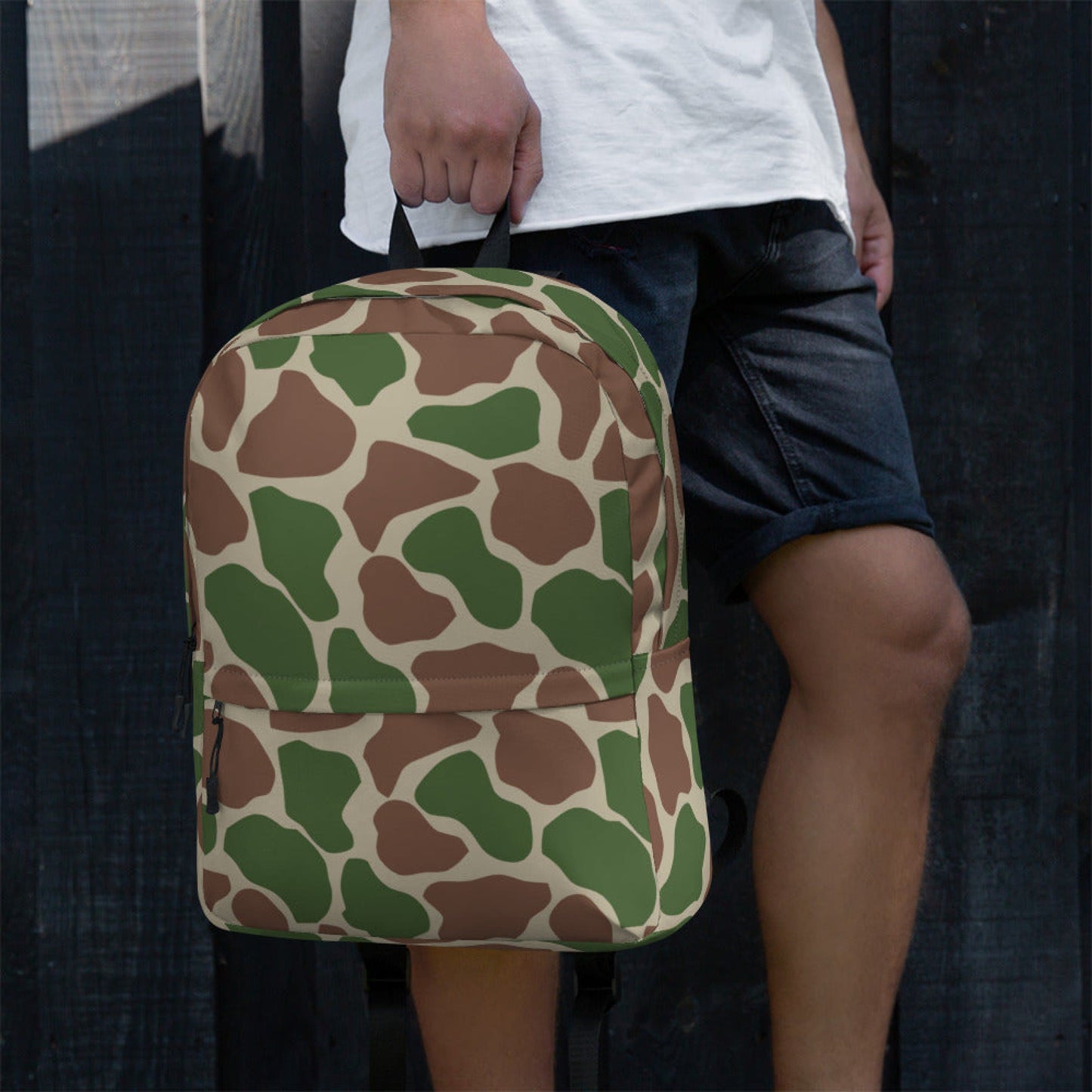 South African Kangwane Giraffe CAMO Backpack - Backpacks