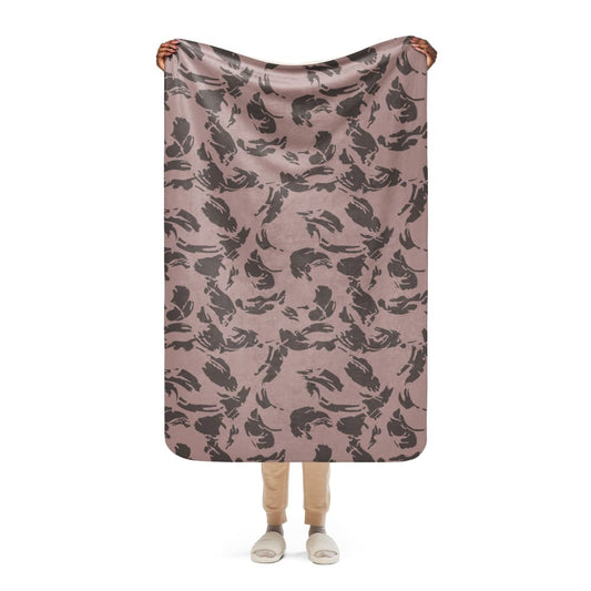 South African Special Forces Adder DPM CAMO Sherpa blanket - 37″×57″