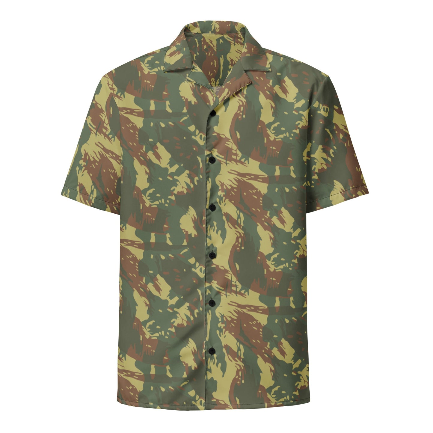 South African Transkei CAMO Unisex Short-Sleeve Button Shirt