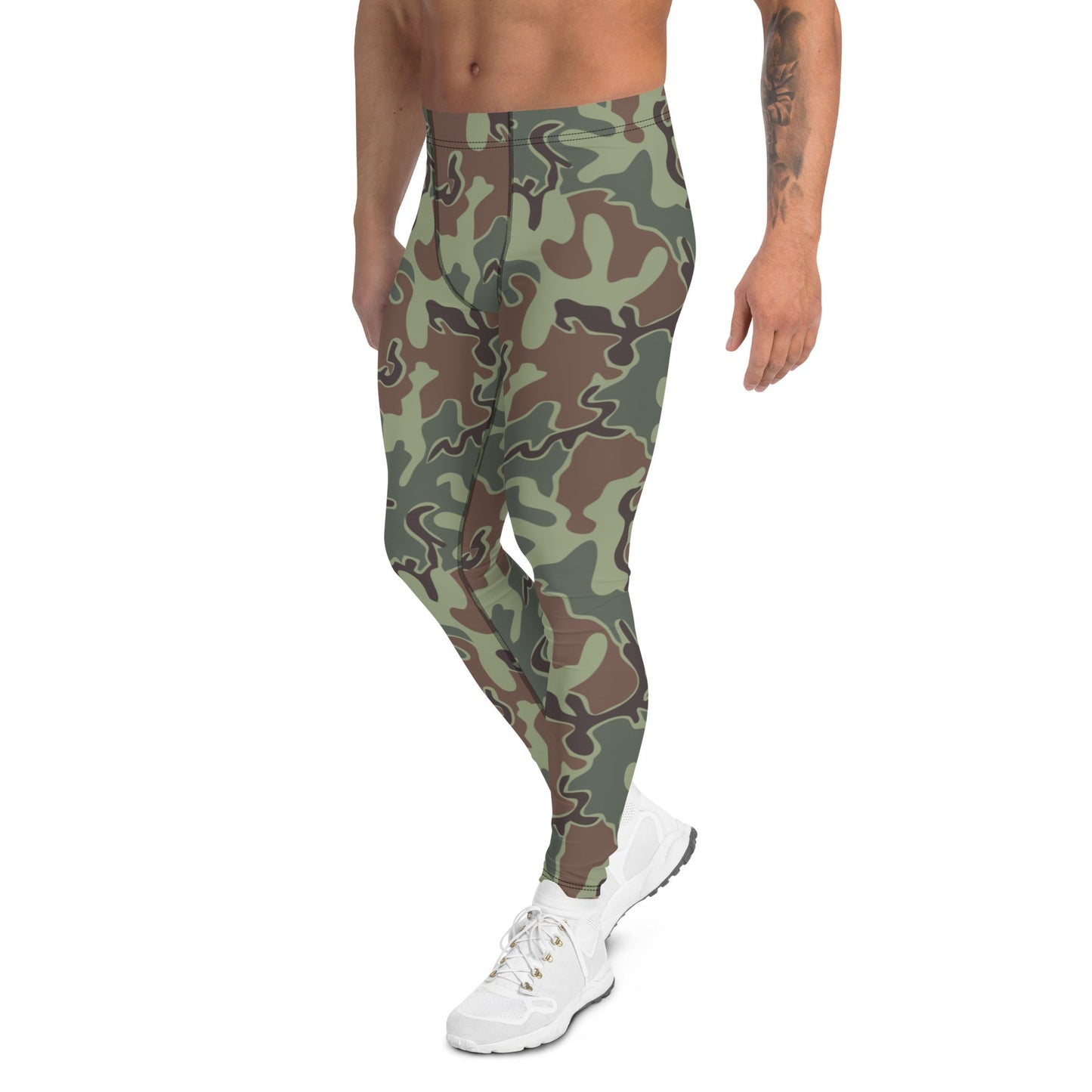 South Korean ROK Puzzle CAMO Mens Leggings