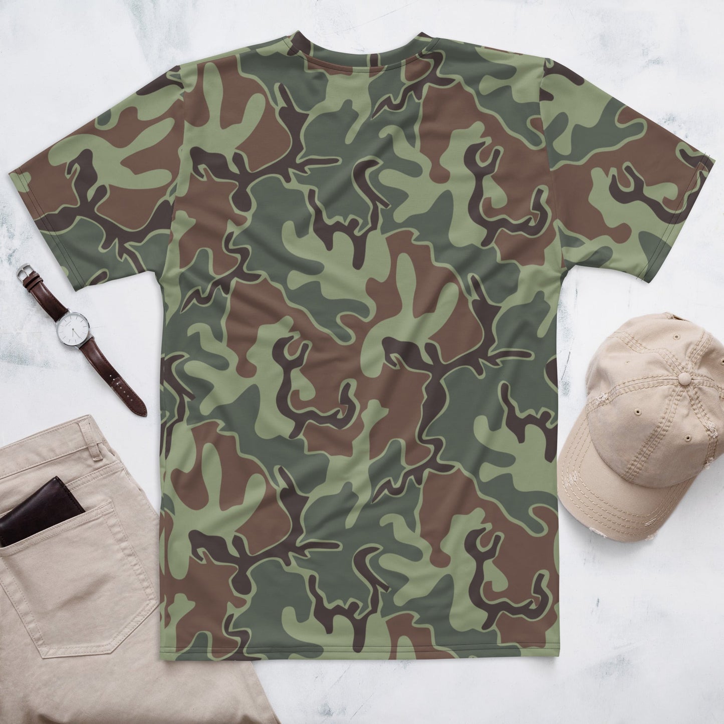 South Korean ROK Puzzle CAMO Mens t-shirt - T-Shirts