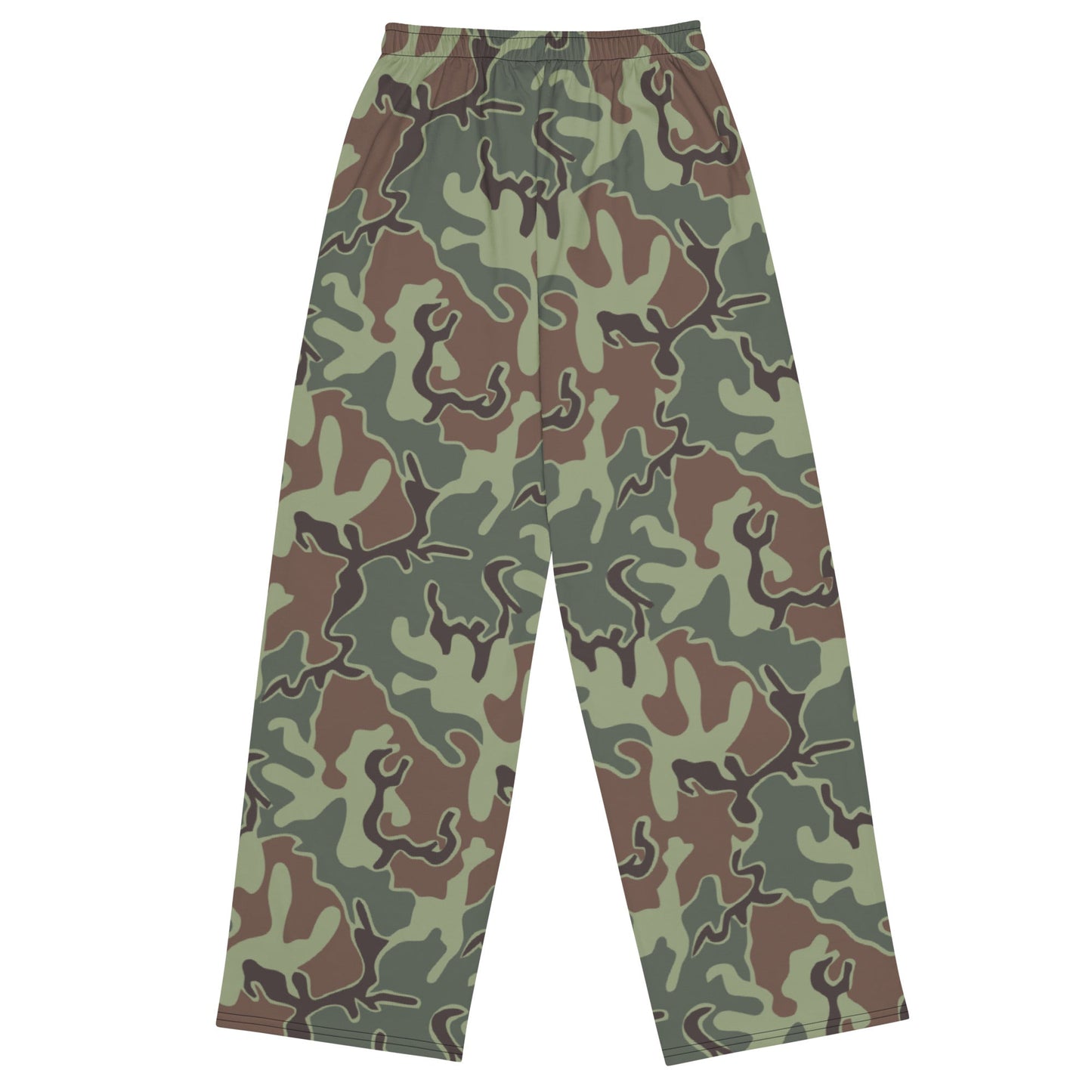 South Korean ROK Puzzle CAMO unisex wide leg pants Wide Pants