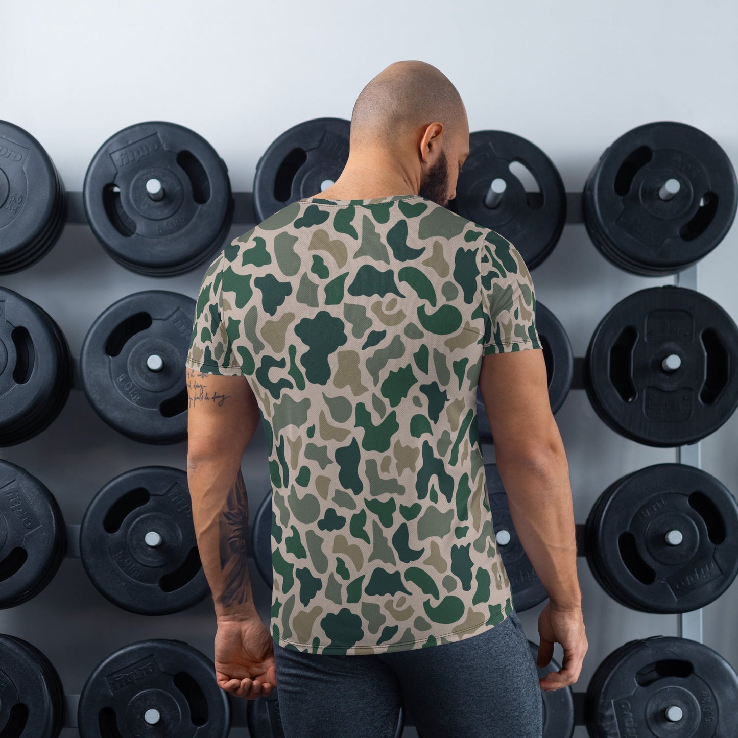 South Vietnamese ARVN Duck Hunter Beo Gam CAMO Mens Athletic T-shirt - T-Shirts