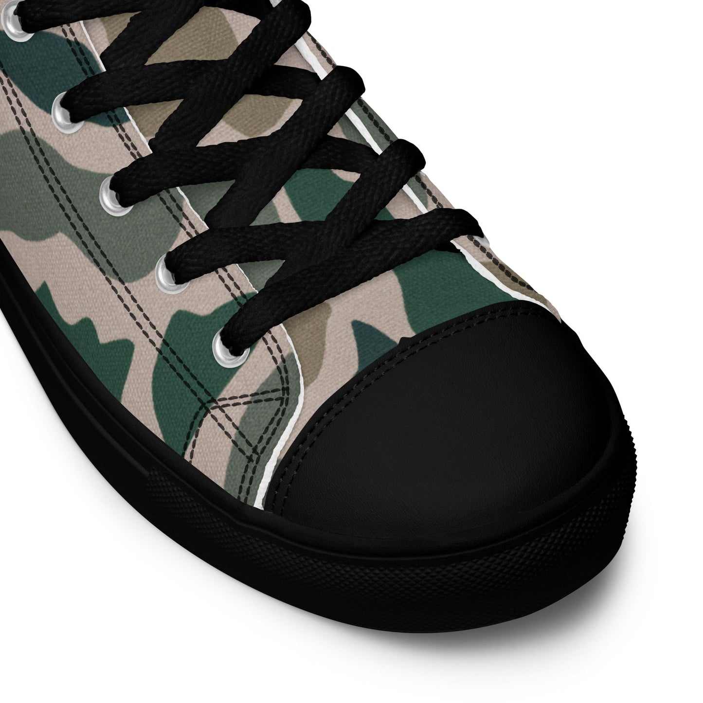 South Vietnamese ARVN Duck Hunter Beo Gam CAMO Mens high top canvas shoes - High Top Canvas Shoes