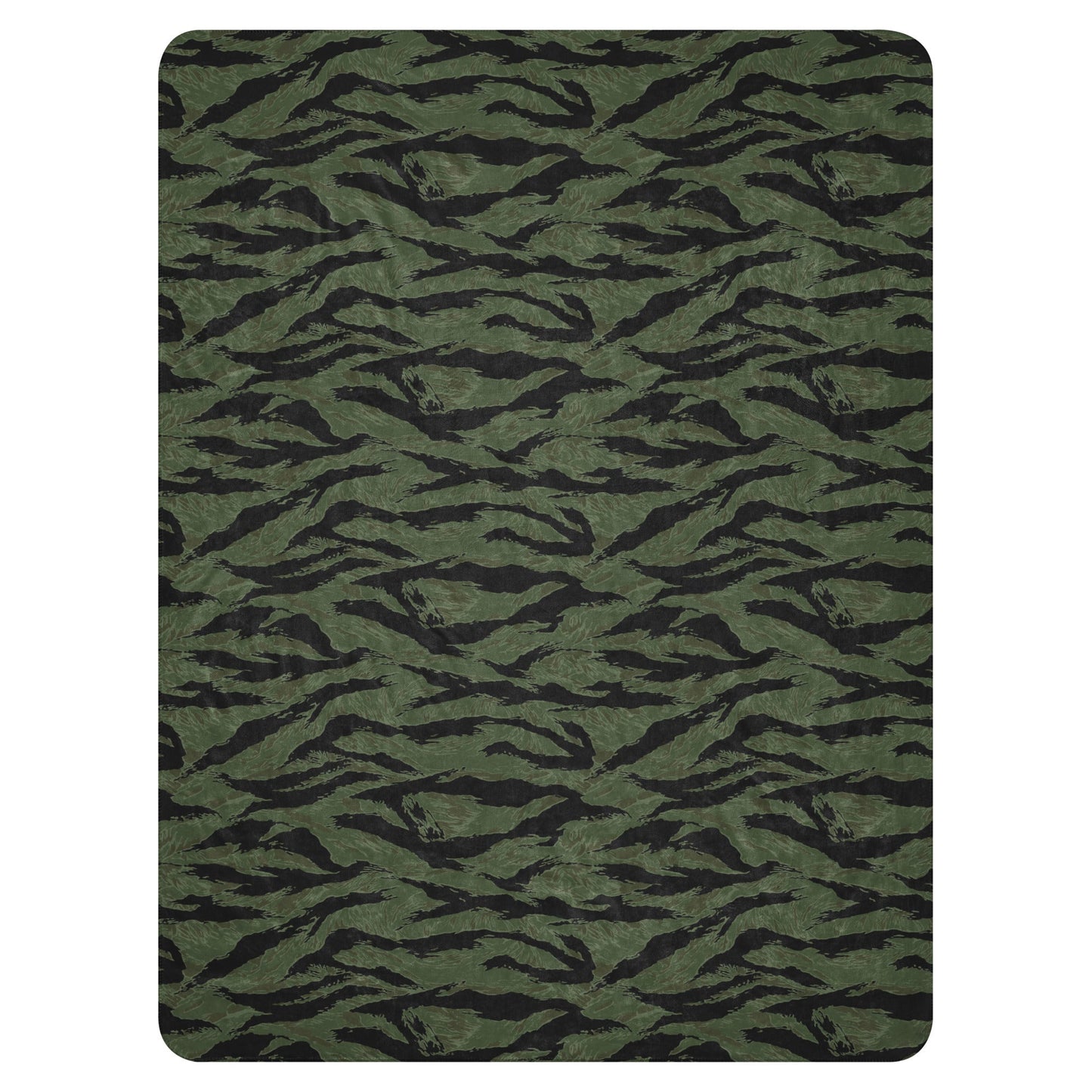 South Vietnamese ARVN Tiger Stripe CAMO Sherpa blanket - Blanket