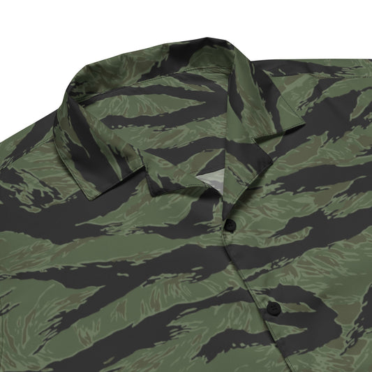 South Vietnamese ARVN Tiger Stripe CAMO Unisex button shirt - Button Shirts