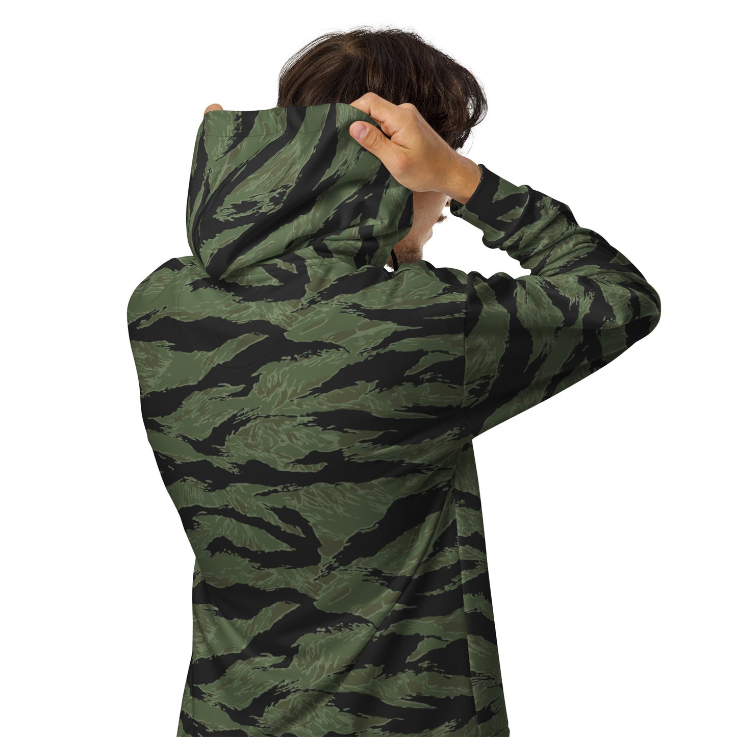 South Vietnamese ARVN Tiger Stripe CAMO Unisex Zip Hoodie