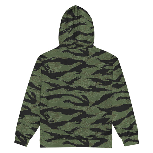 South Vietnamese ARVN Tiger Stripe CAMO Unisex Zip Hoodie