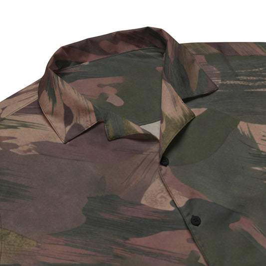 South Vietnamese DPM ARVN Airborne Brushstroke CAMO Unisex Short-Sleeve Button Shirt