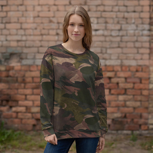 South Vietnamese DPM ARVN Airborne Brushstroke CAMO Unisex Sweatshirt