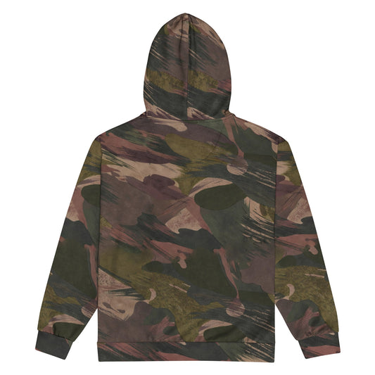 South Vietnamese DPM ARVN Airborne Brushstroke CAMO Unisex Zip Hoodie