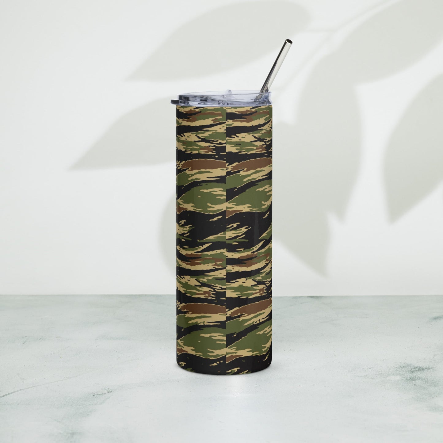 South Vietnamese Early War Tiger Stripe CAMO Stainless Steel Tumbler
