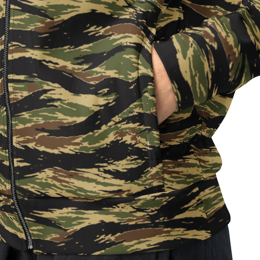 South Vietnamese Early War Tiger Stripe CAMO Unisex Track Jacket