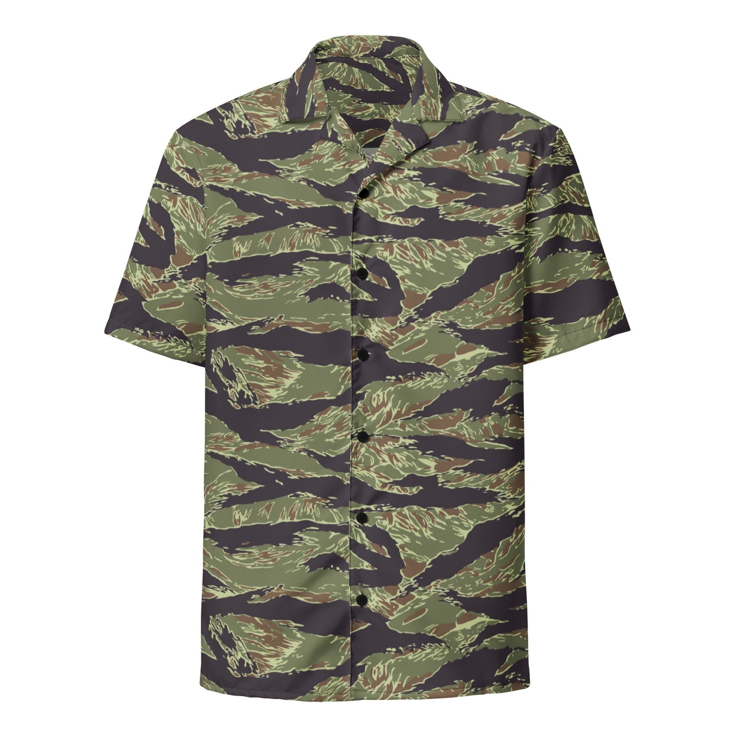 South Vietnamese Marine Corps Tiger Stripe CAMO Unisex button shirt - Button Shirts