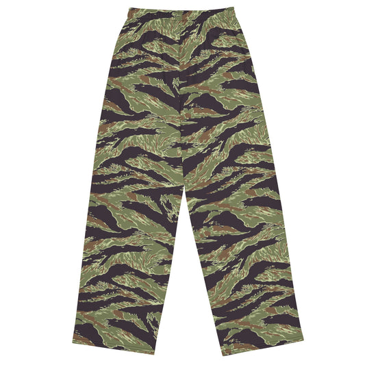 South Vietnamese Marine Corps Tiger Stripe CAMO unisex wide-leg pants - Wide-leg Pants