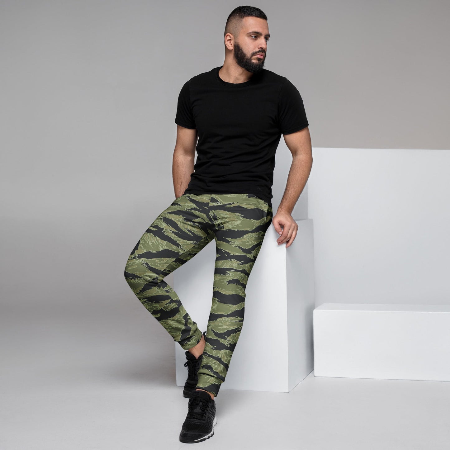South Vietnamese Sea Wave Tiger Stripe CAMO Mens Joggers