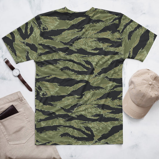 South Vietnamese Sea Wave Tiger Stripe CAMO Mens T-Shirt