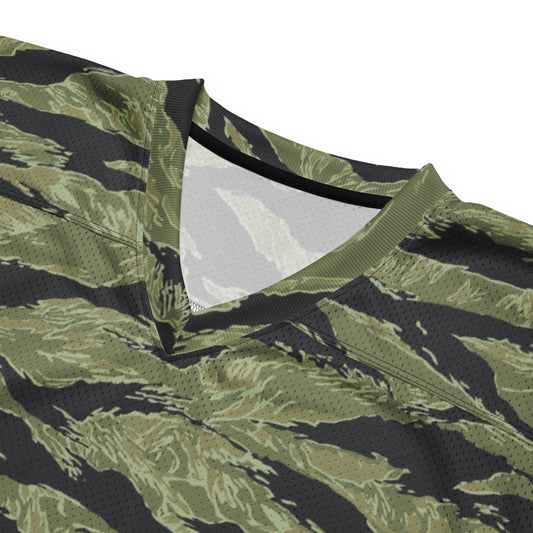 South Vietnamese Sea Wave Tiger Stripe CAMO Unisex American Football Jersey