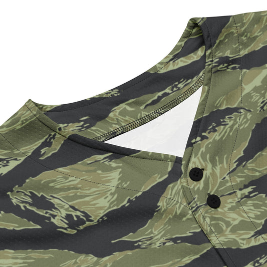 South Vietnamese Sea Wave Tiger Stripe CAMO Unisex Baseball Jersey