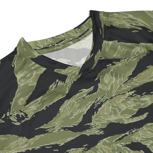 South Vietnamese Sea Wave Tiger Stripe CAMO Unisex Hockey Fan Jersey