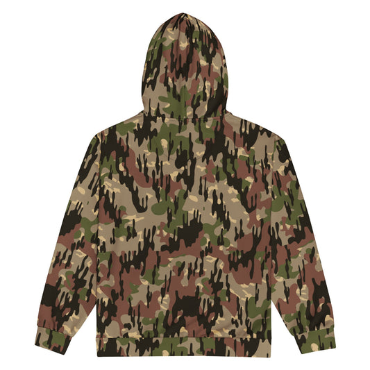 Spanish Rocosos Guerrillero CAMO Unisex zip hoodie - Zip Hoodies