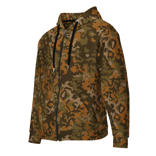 Spanish Sahara CAMO Unisex zip hoodie - Zip Hoodies
