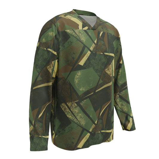 Splinter Vector Jungle CAMO hockey fan jersey - Hockey Jerseys