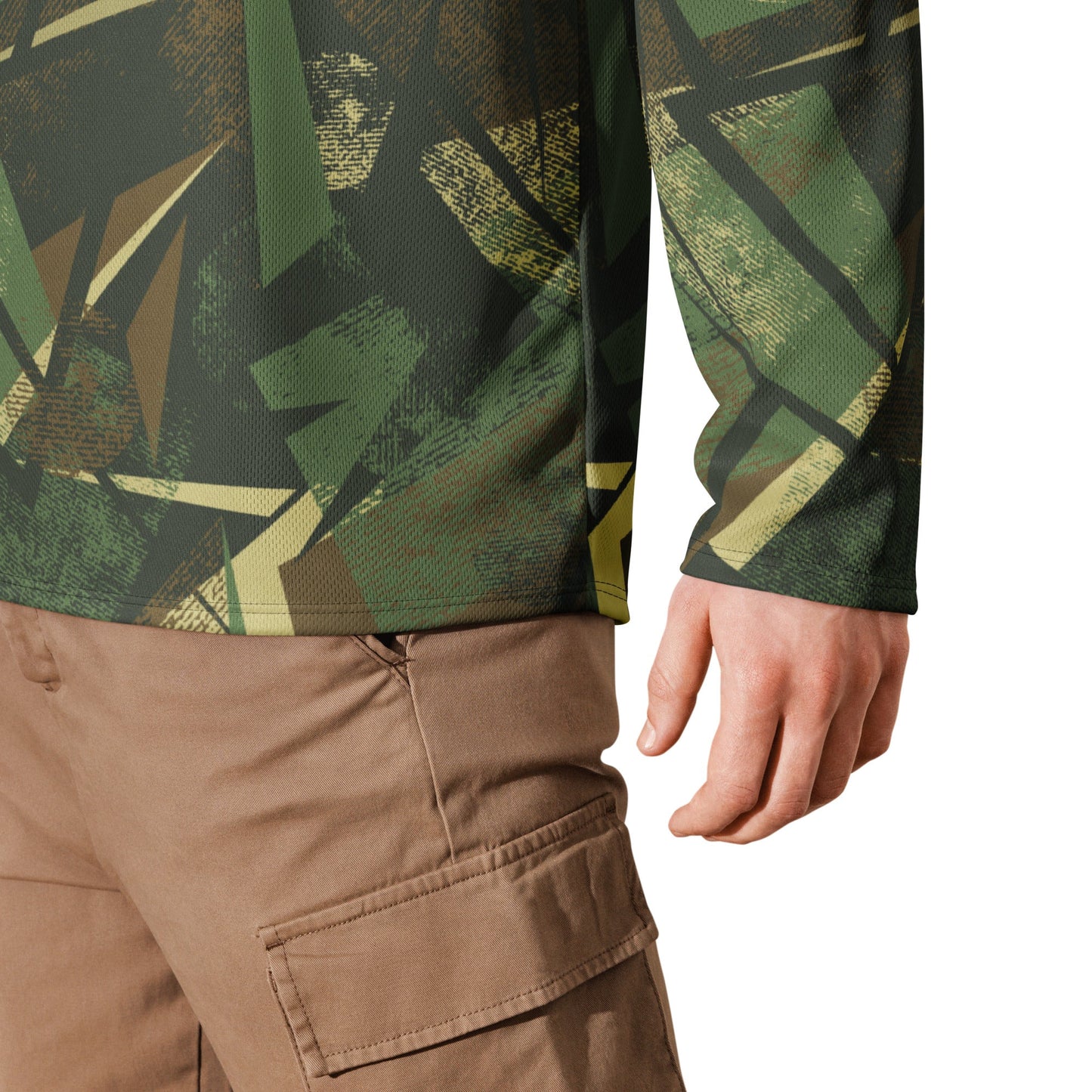 Splinter Vector Jungle CAMO hockey fan jersey - Hockey Jerseys