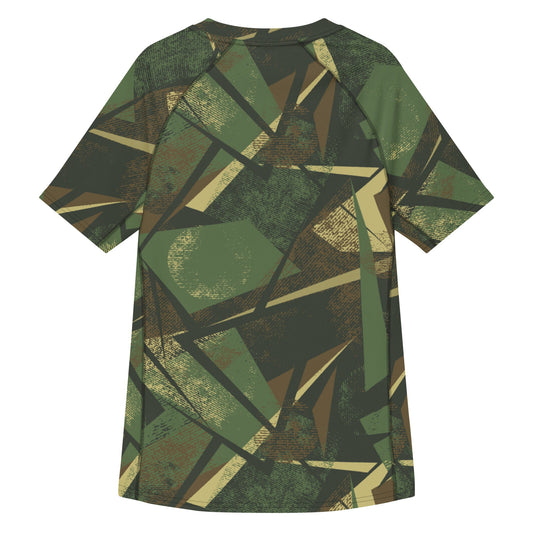 Splinter Vector Jungle CAMO Mens Short-Sleeve Rash Guard - Short-sleeve Guards